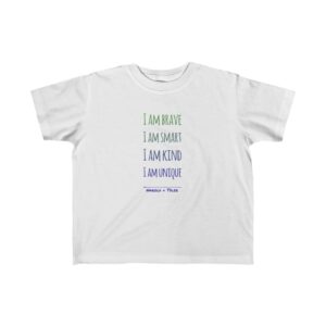 I AM Affirmations Kid's Fine Jersey Tee (Toddler)