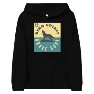 Kind Spirit Brave Soul - Kids fleece hoodie