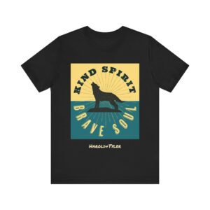 Kind Spirit Brave Soul Unisex Jersey Short Sleeve Tee